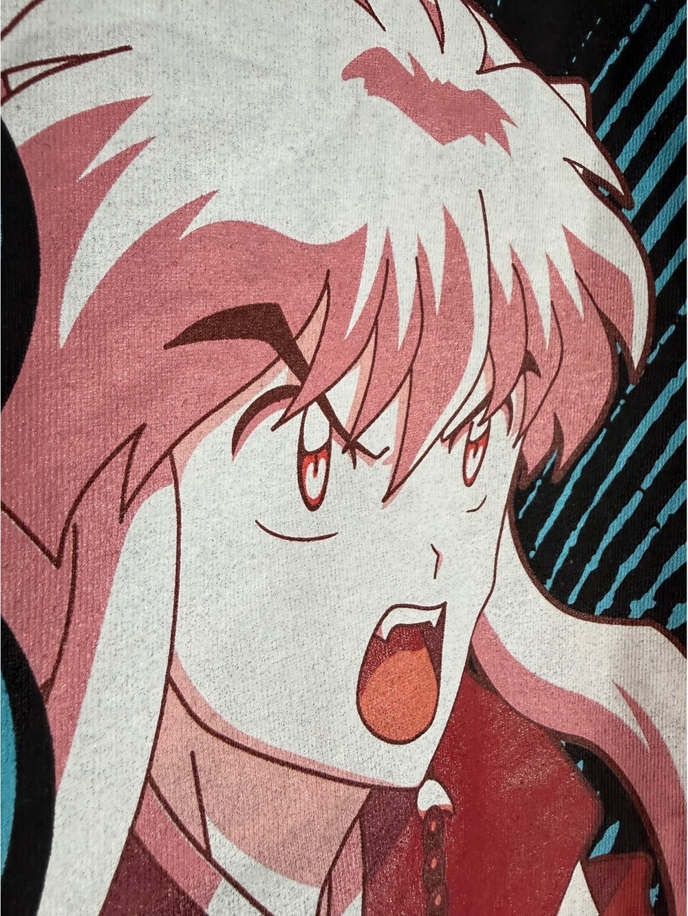 Inuyasha Dog Demon Tie-Dye Anime T-Shirt XXL Licensed